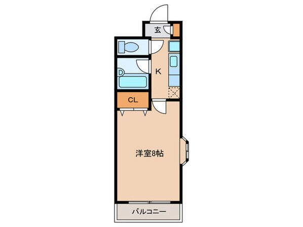 サンビレッジⅢの物件間取画像